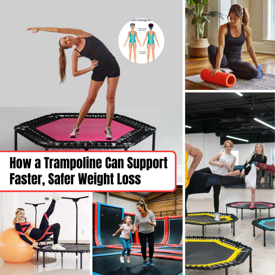 How a Trampoline Can Support Faster, Safer Weight Loss