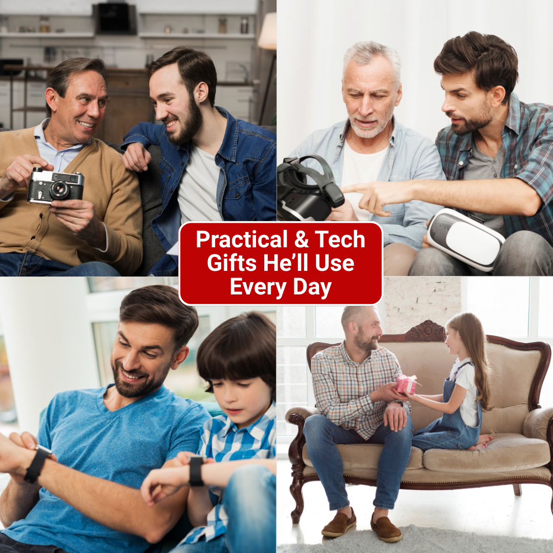 Practical & Tech Gifts He’ll Use Every Day