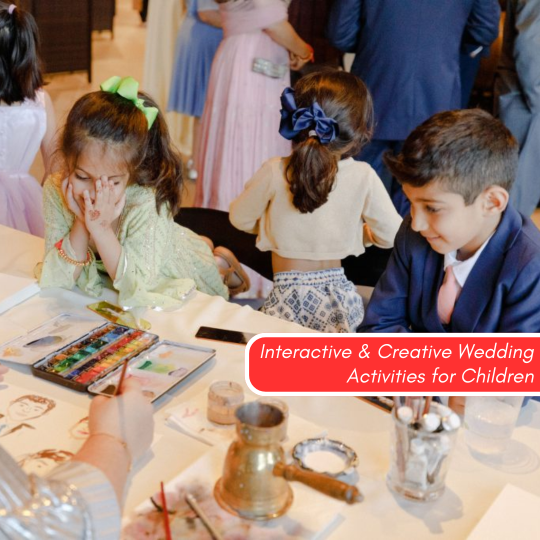 Interactive and Creative Wedding Activities for Children