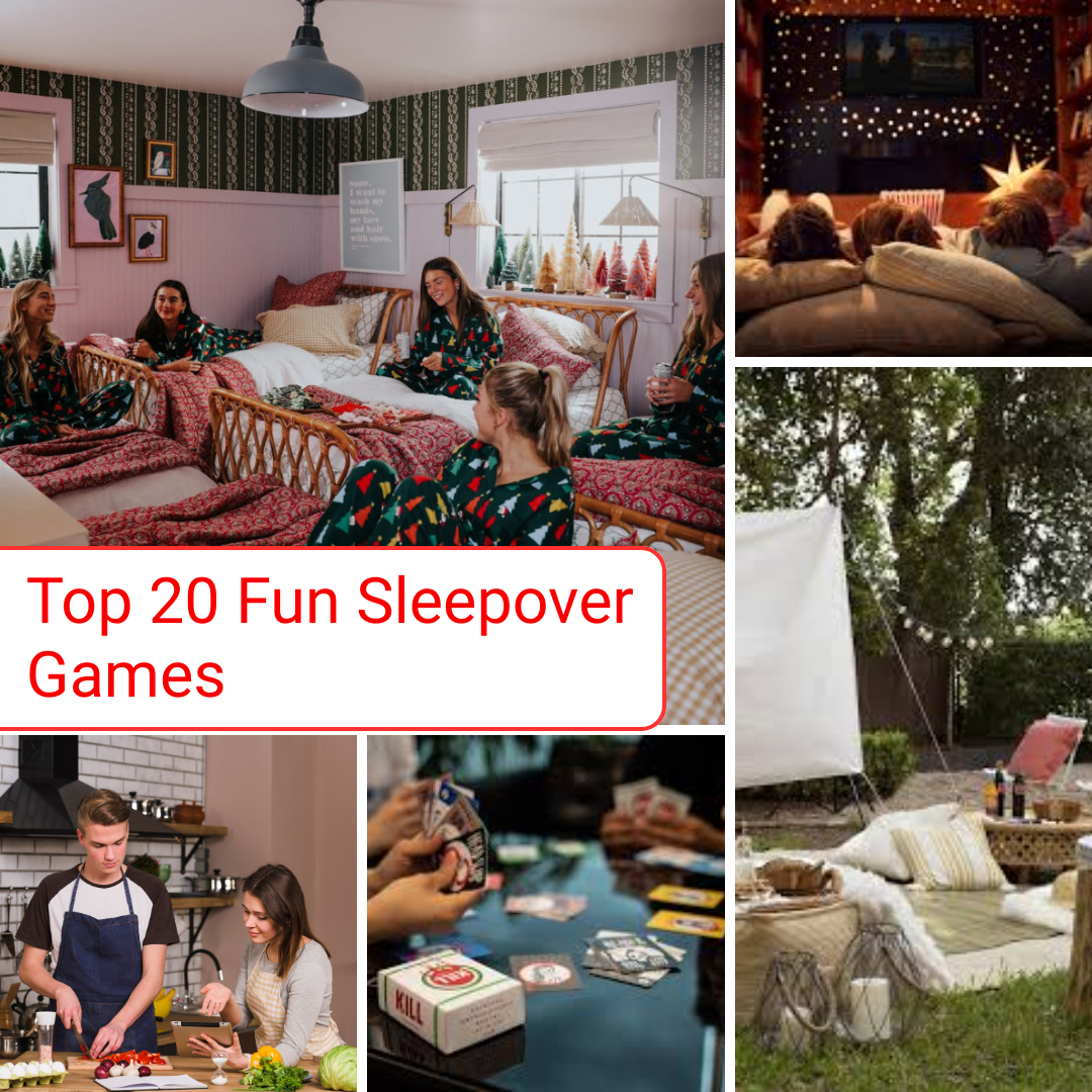 Top 20 Fun Sleepover Games