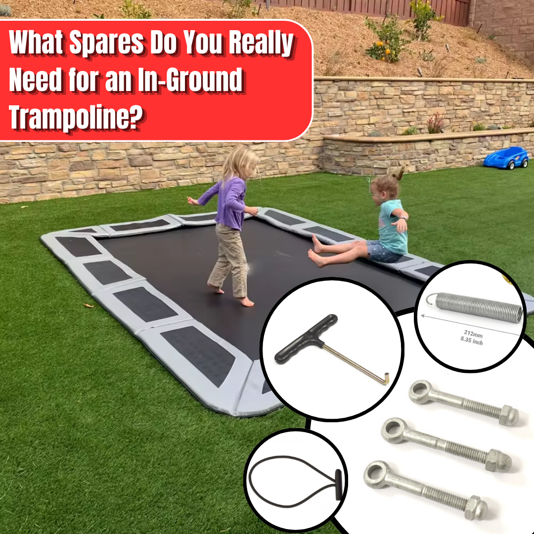 in ground trampoline spares you need