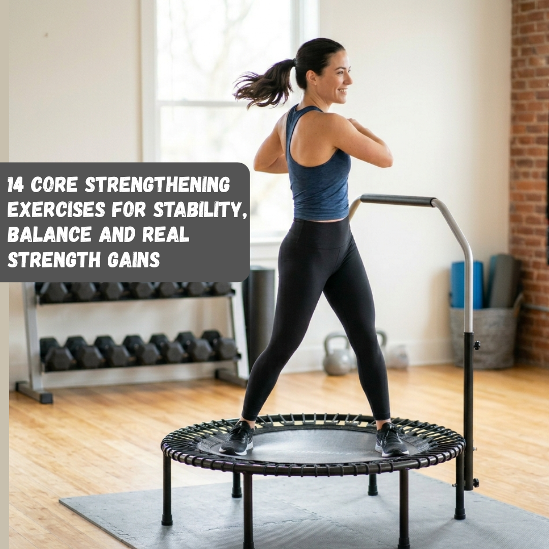 14 Core Strengthening Exercises for Stability, Balance and Real Strength Gains