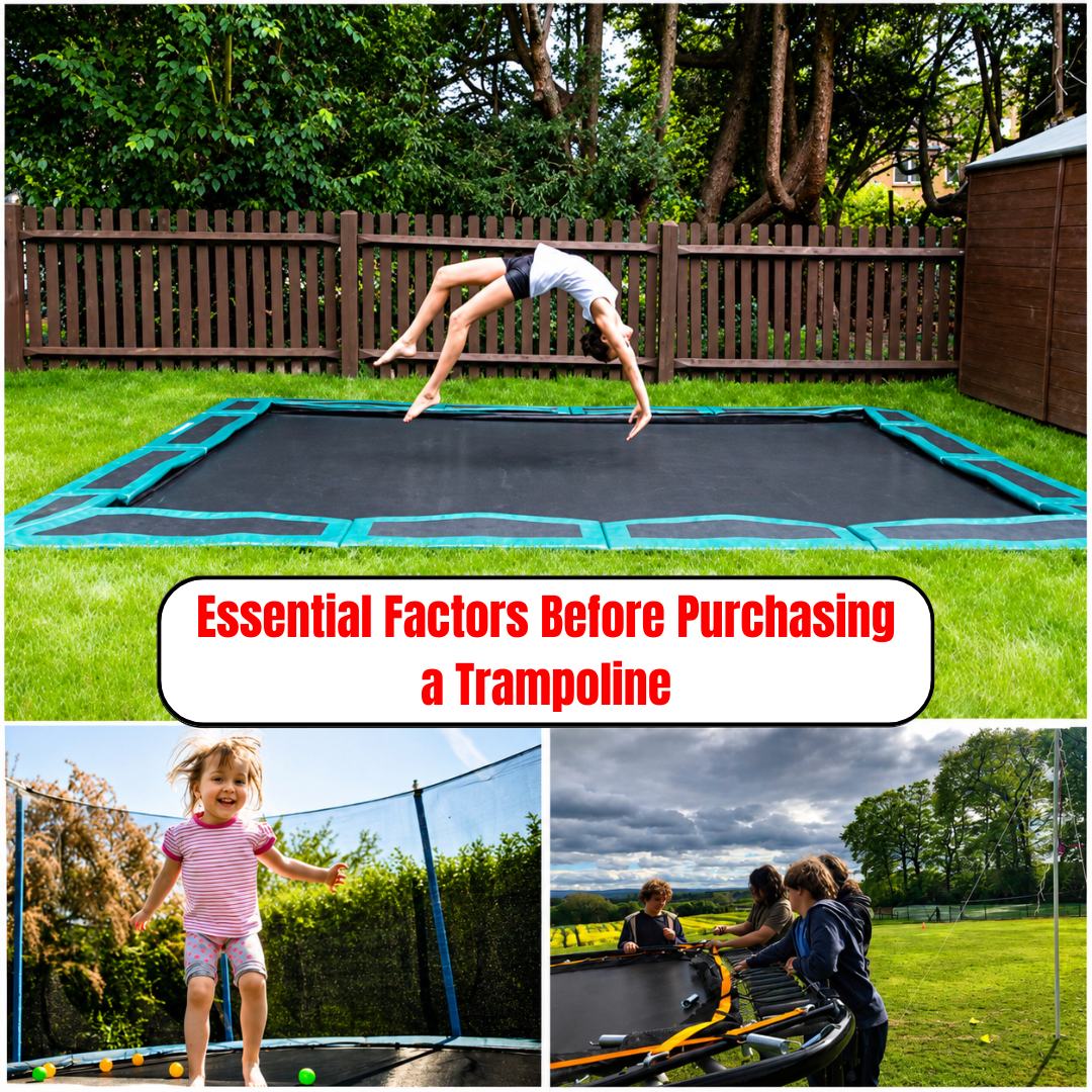 Essential Factors Before Purchasing a Trampoline