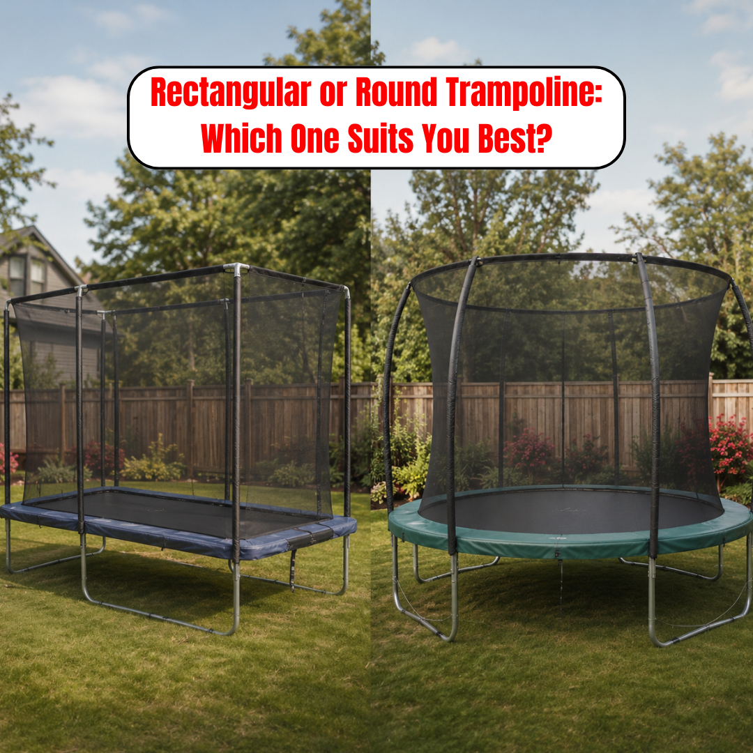 Rectangular or Round Trampoline Which One Suits You Best