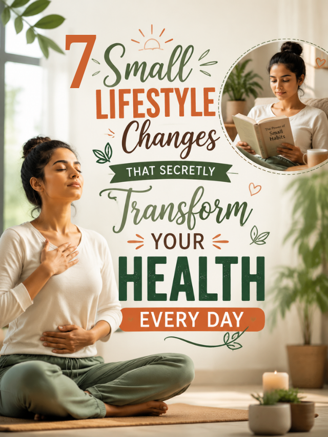 7 Small Lifestyle Changes That Secretly Transform Your Health Every Day