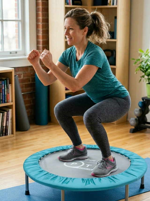 Most Effective Rebounding Workouts That Make Your 40’s Fitter