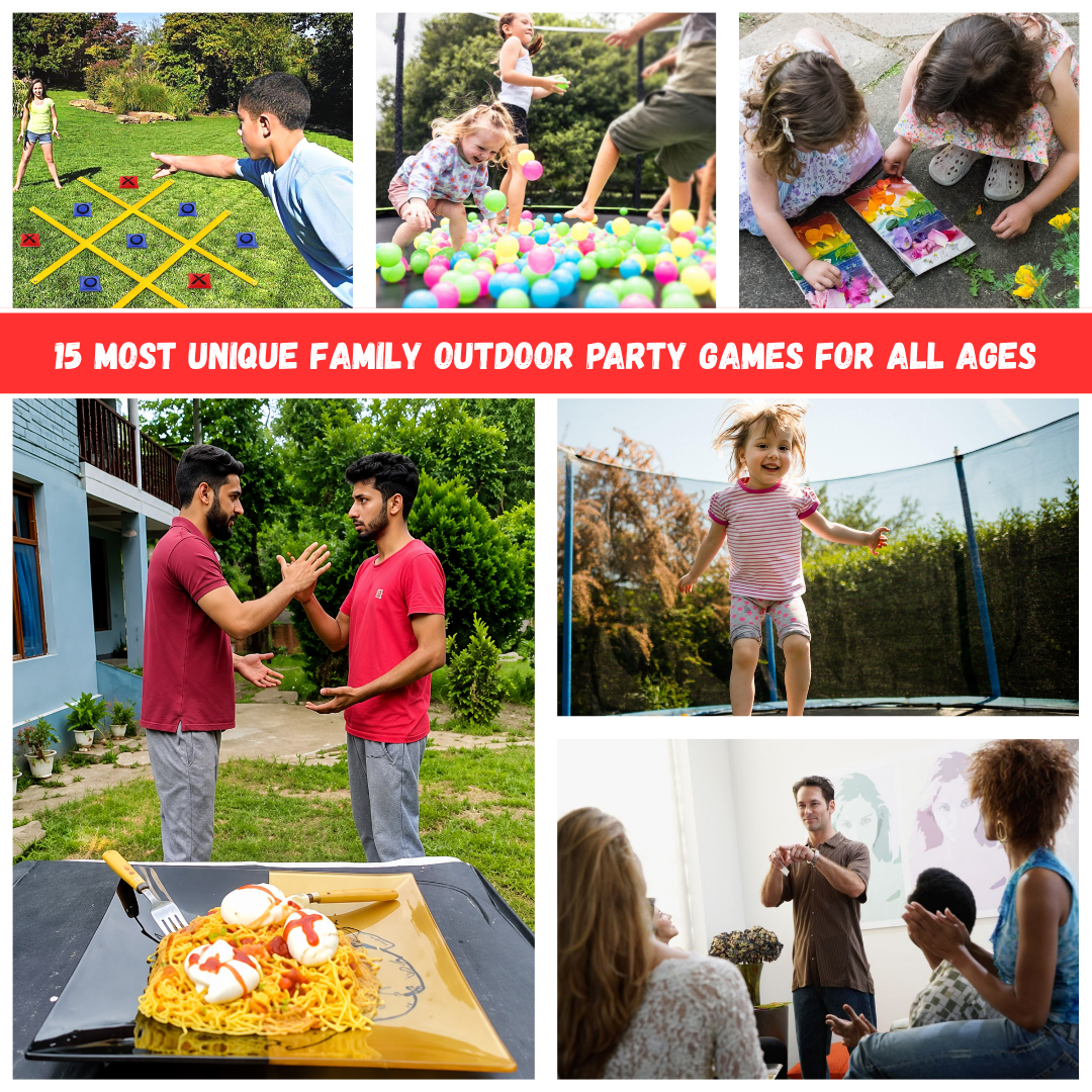 15 Most Unique Family Outdoor Party Games for All Ages