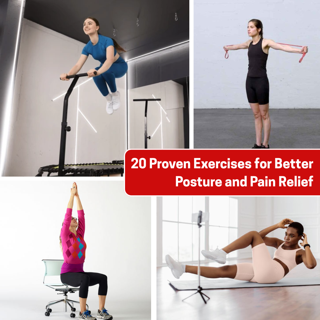 20 Proven Exercises for Better Posture and Pain Relief