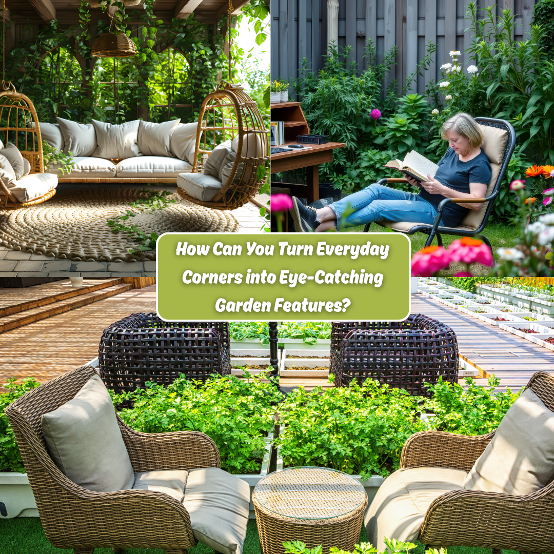 How Can You Turn Everyday Corners into Eye-Catching Garden Features