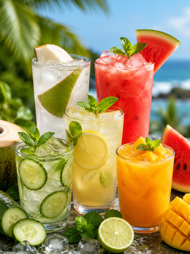 5 Summer Drinks That Hydrate You Better Than Plain Water