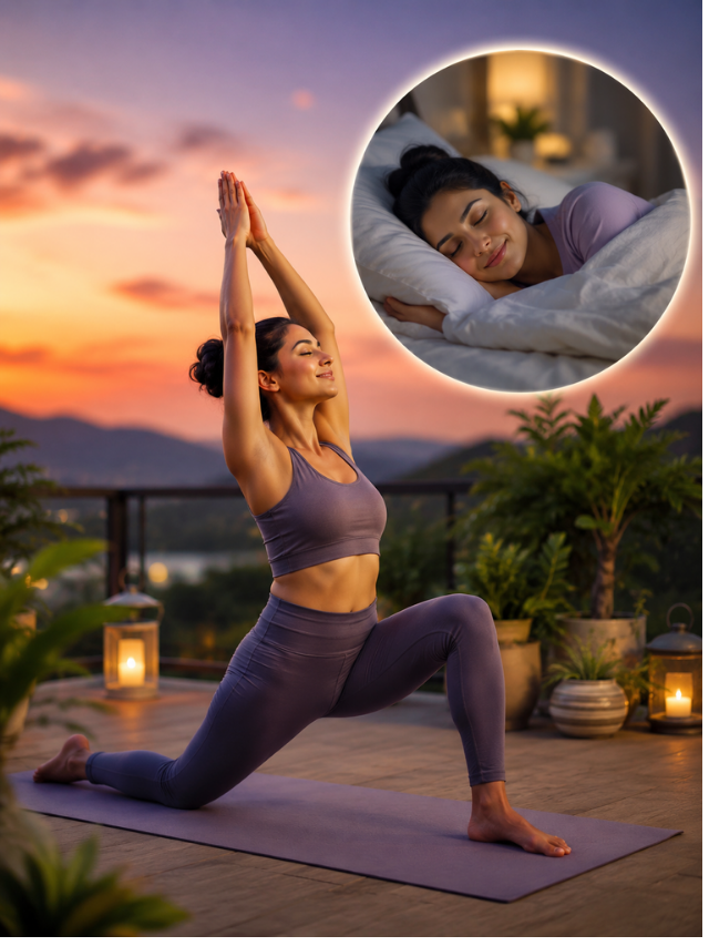 Best Evening Exercise to improve sleep quality