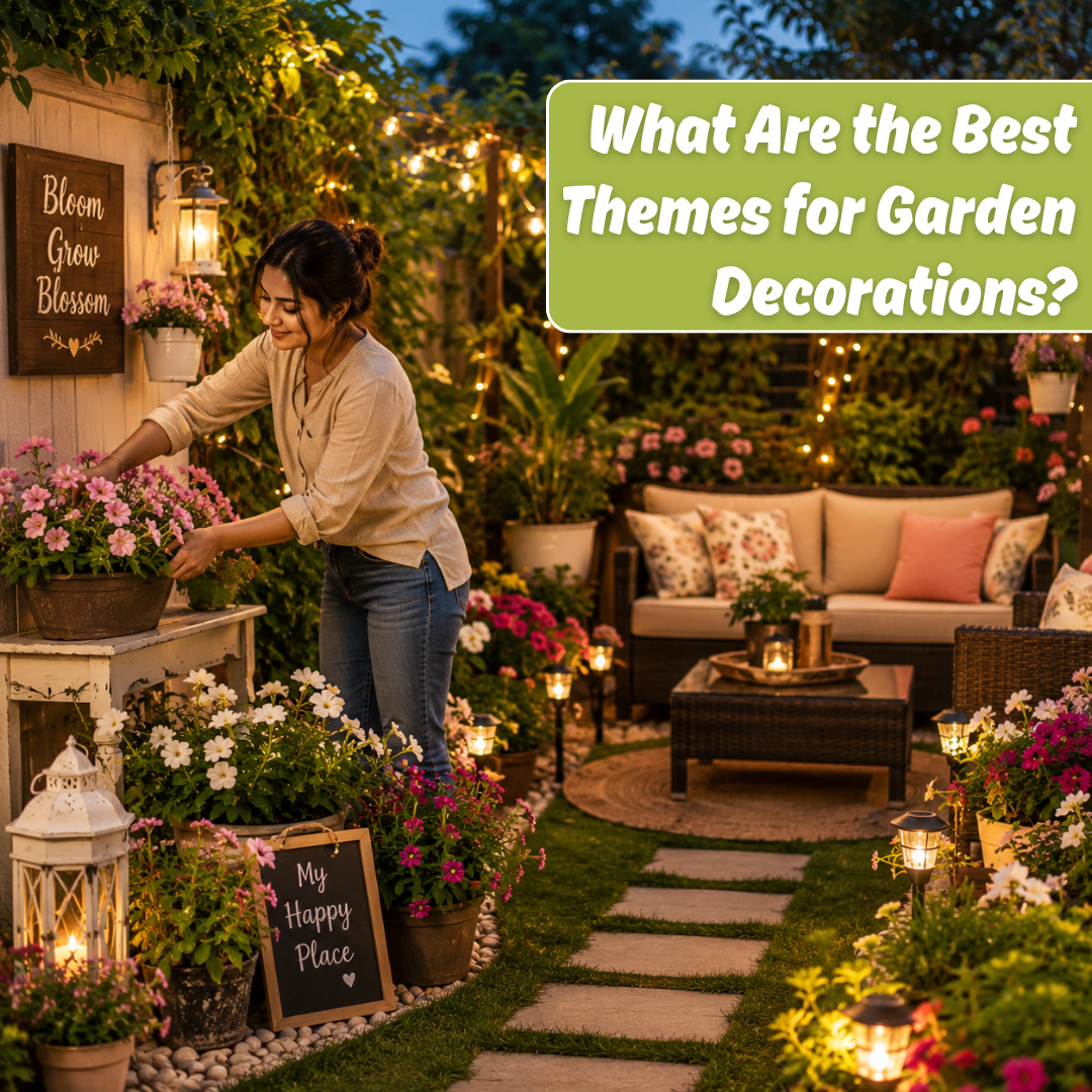 best themes for garden decorations