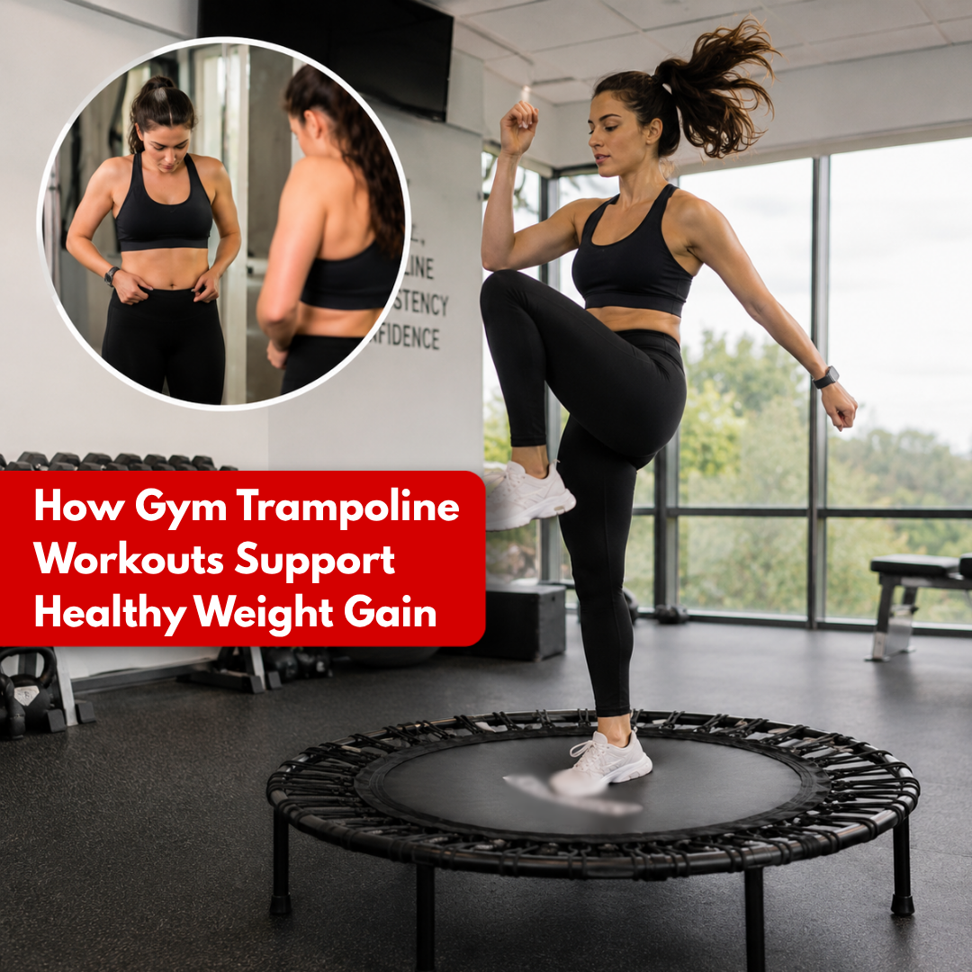 How Can a Gym Trampoline Workout Support Healthy Weight Gain