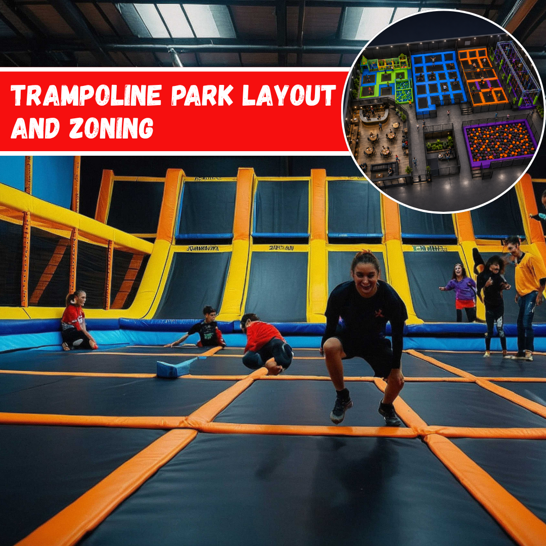 Trampoline Park Layout and Zoning
