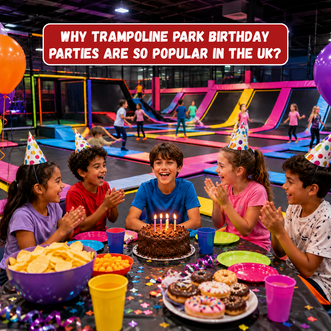 Why Trampoline Park Birthday Parties Are So Popular in the UK?