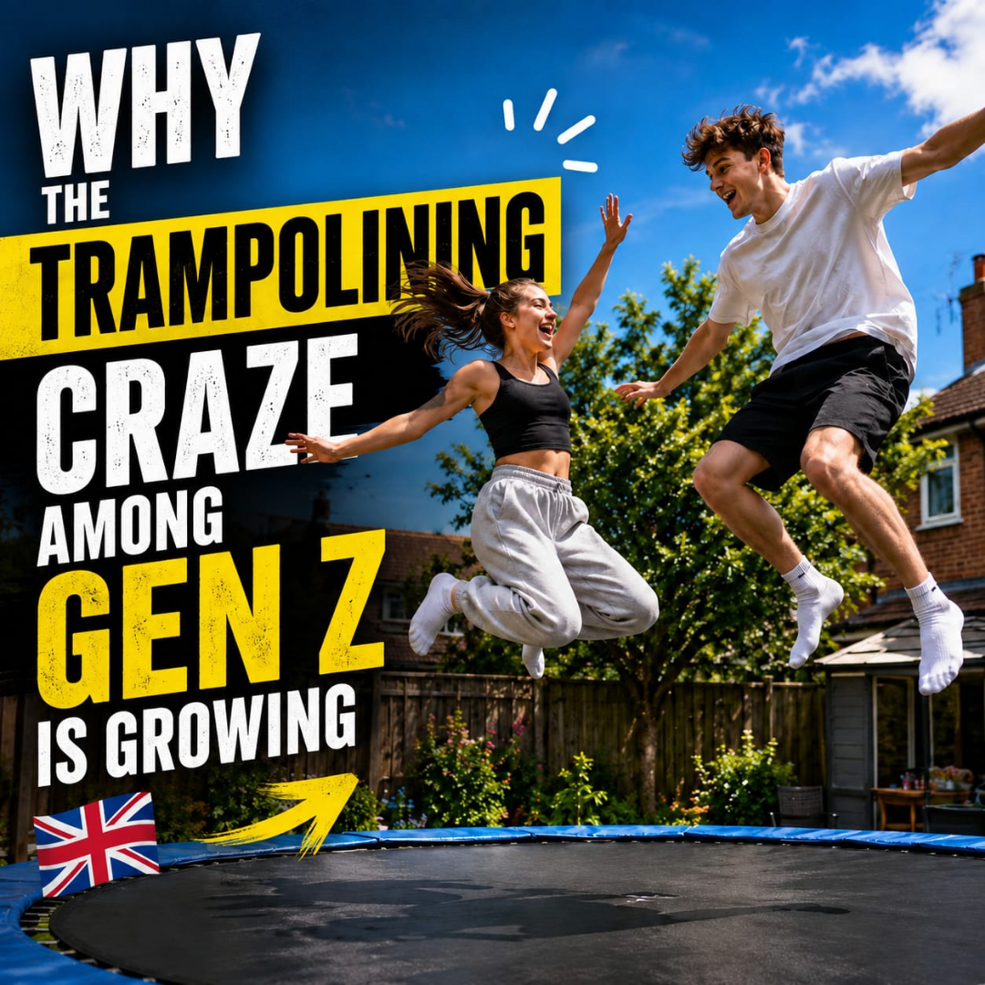 trampolining craze among gen z
