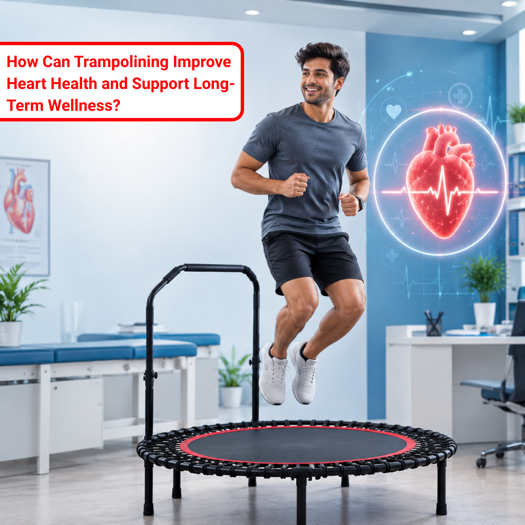 How Can Trampolining Improve Heart Health and Support Long-Term Wellness