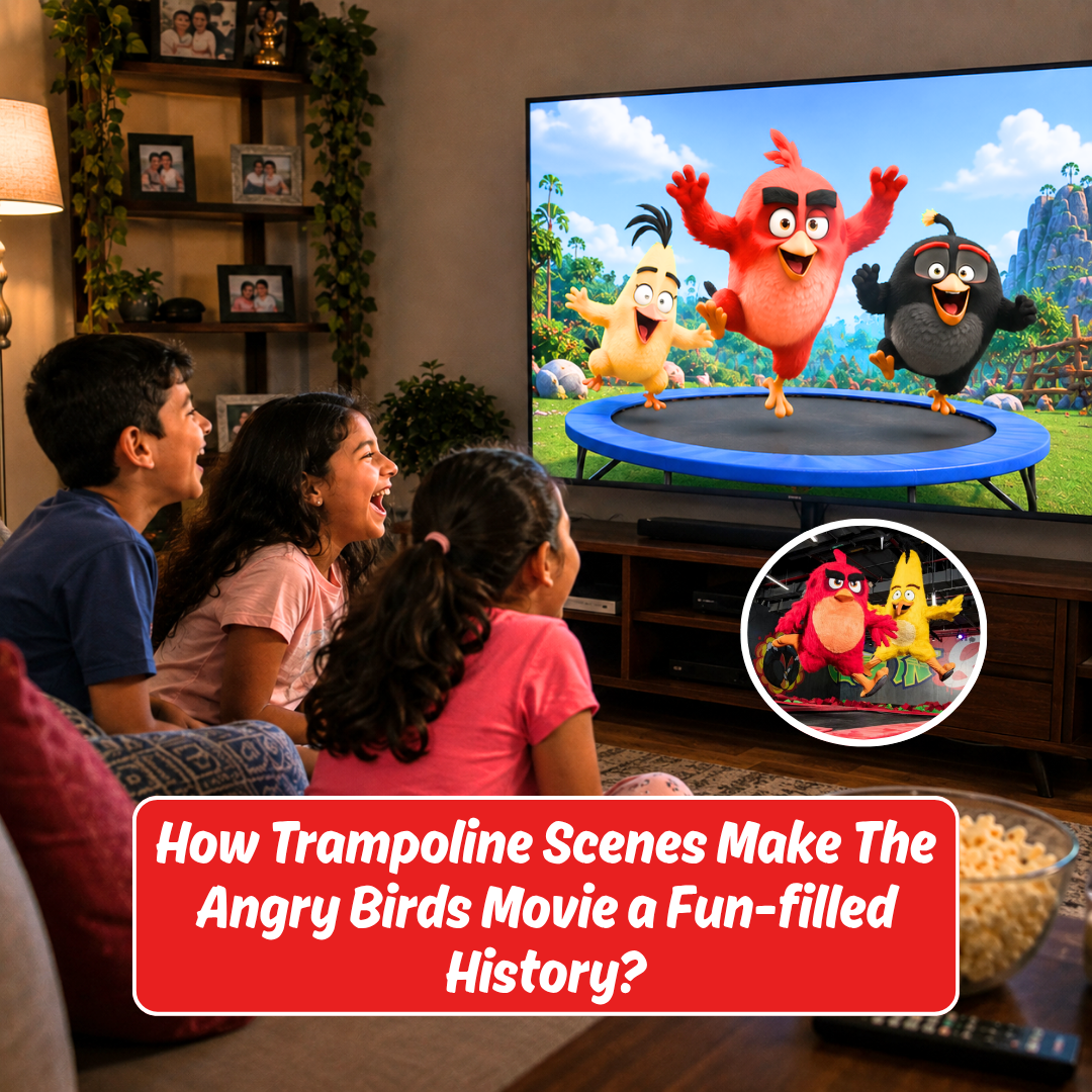 How Trampoline Scenes Make The Angry Birds Movie a Fun-filled History