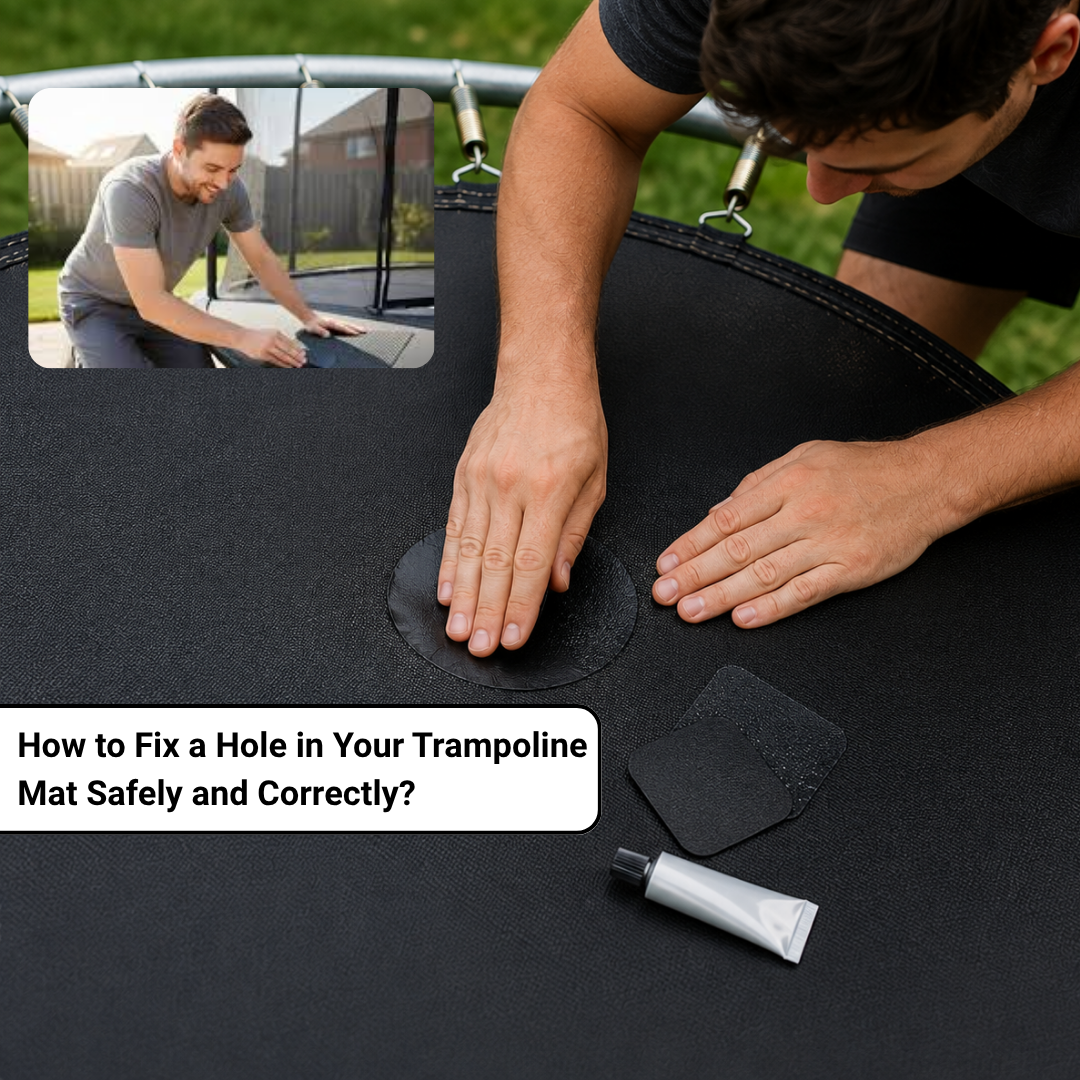 How to Fix a Hole in Your Trampoline Mat Safely and Correctly
