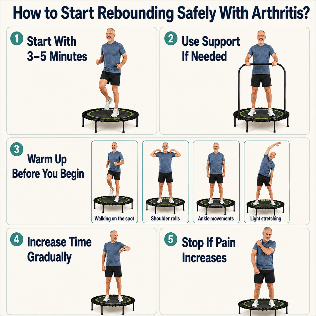 How to Start Rebounding Safely With Arthritis