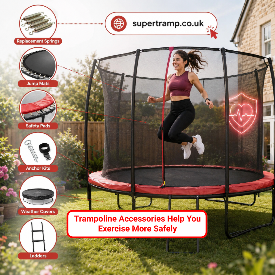 Trampoline Accessories Help You Exercise More Safely