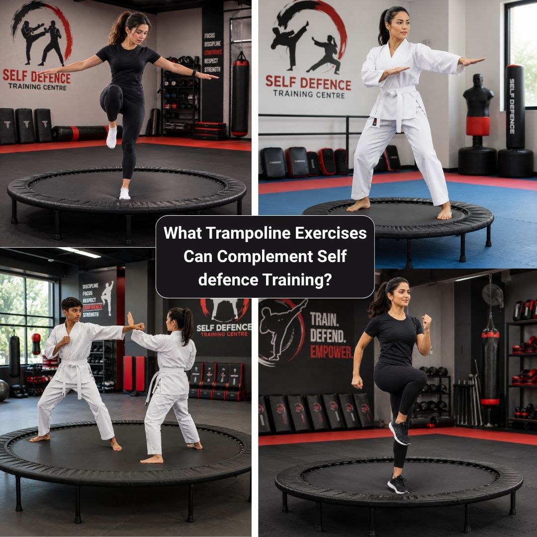 What Trampoline Exercises Can Complement Self defence Training