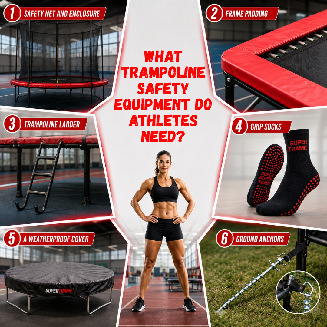 What Trampoline Safety Equipment Do Athletes Need