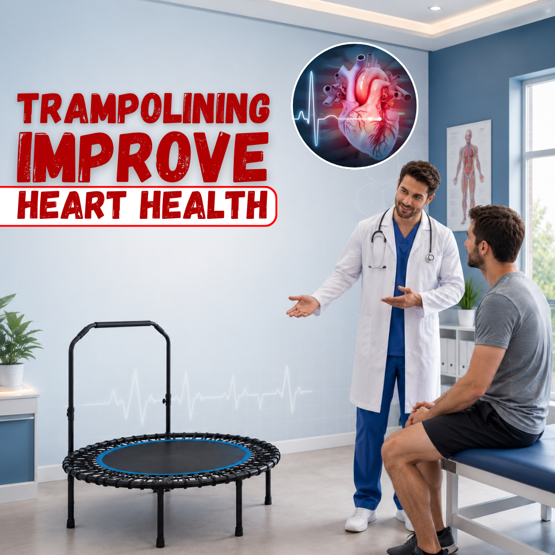 how trampolining improves heart health