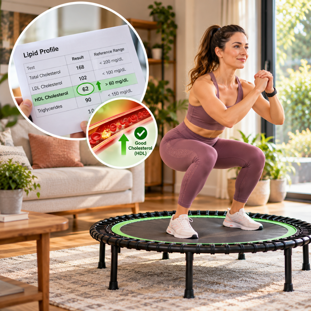 How Can You Build a Cholesterol-Friendly Exercise Routine With a Trampoline