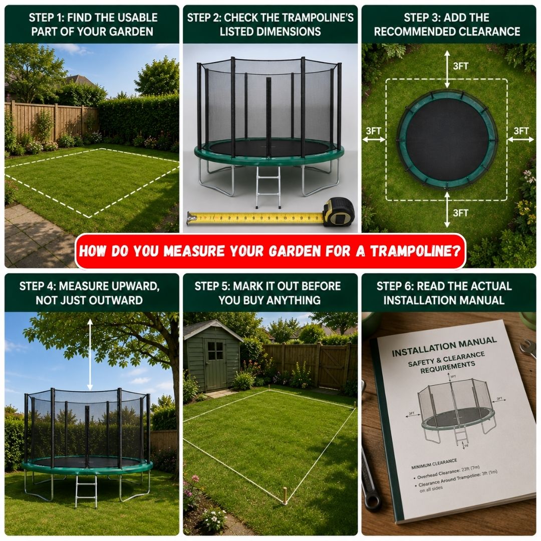 How Do You Measure Your Garden for a Trampoline