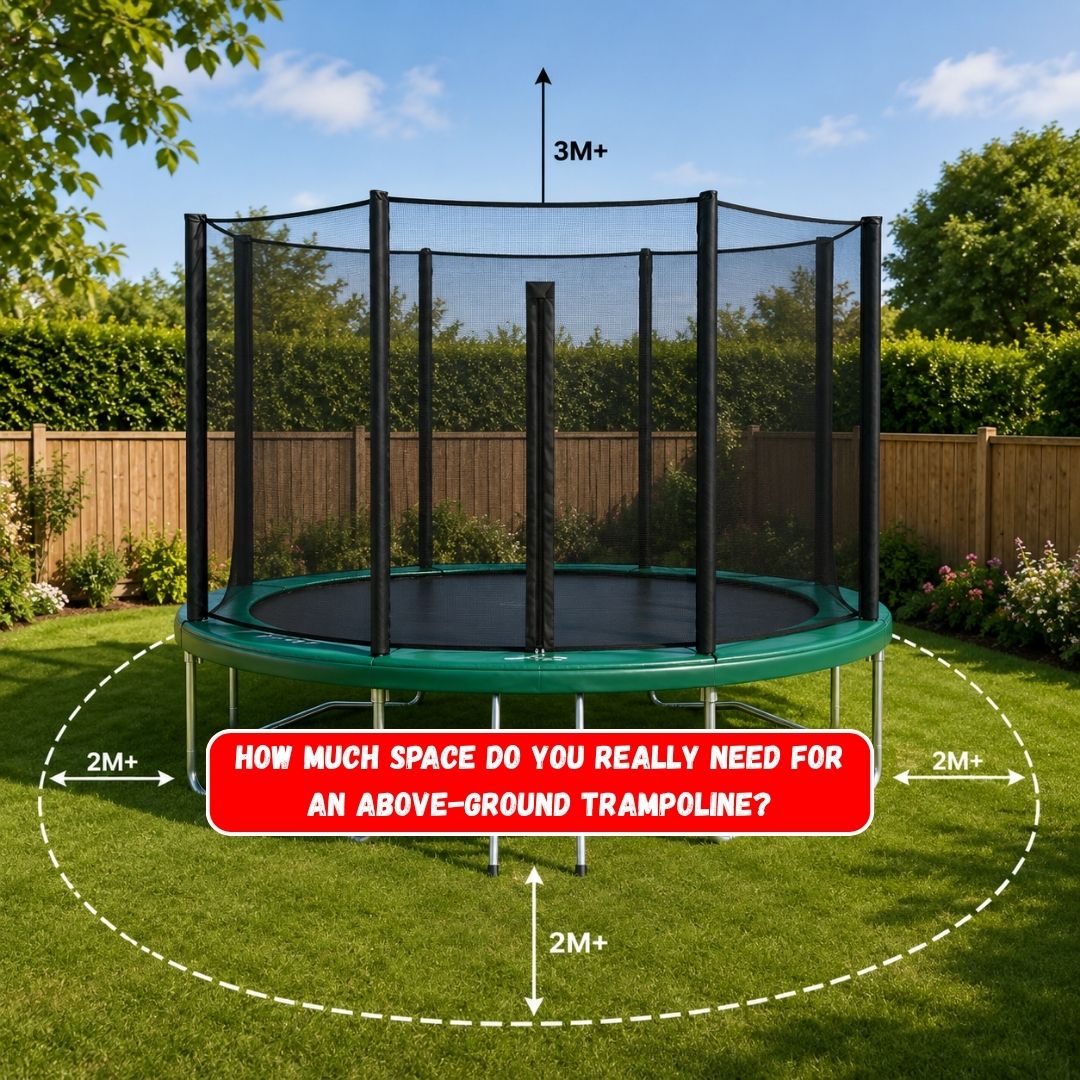 How Much Space Do You Really Need for an Above Ground Trampoline