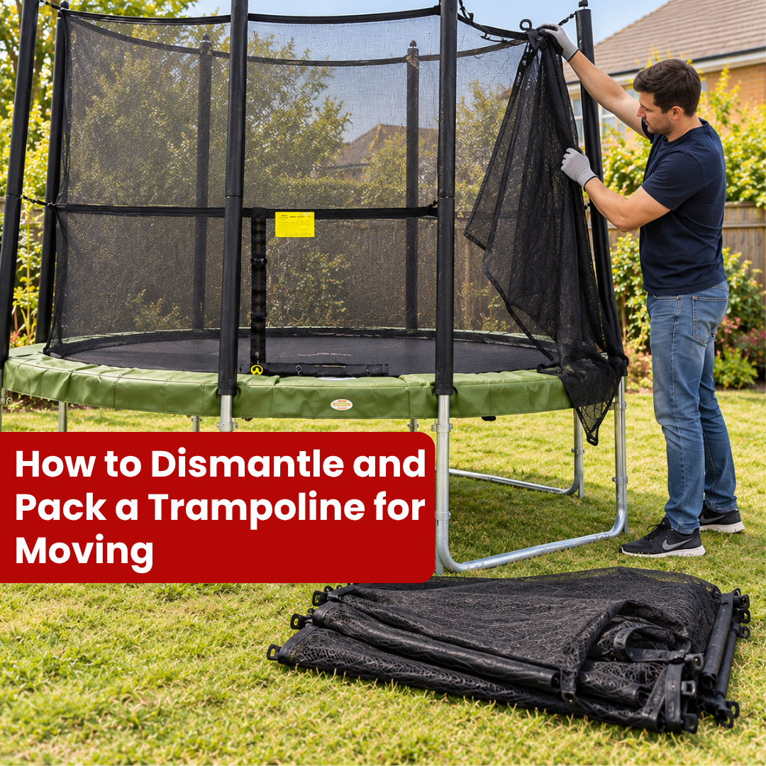 How to Dismantle and Pack Trampoline for Moving