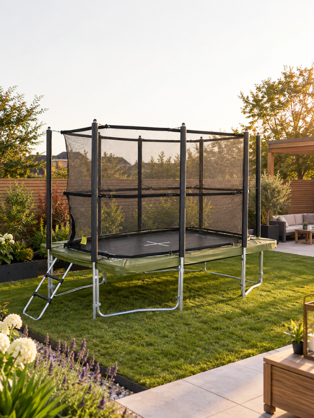 How Rectangular Trampolines Enhance Your Garden’s Beauty?