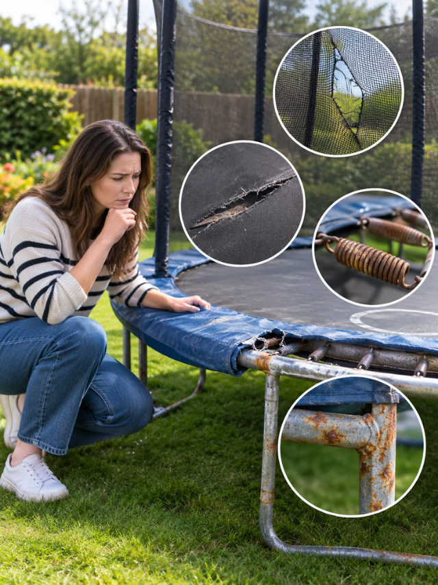 Signs You Should Replace Your Trampoline!