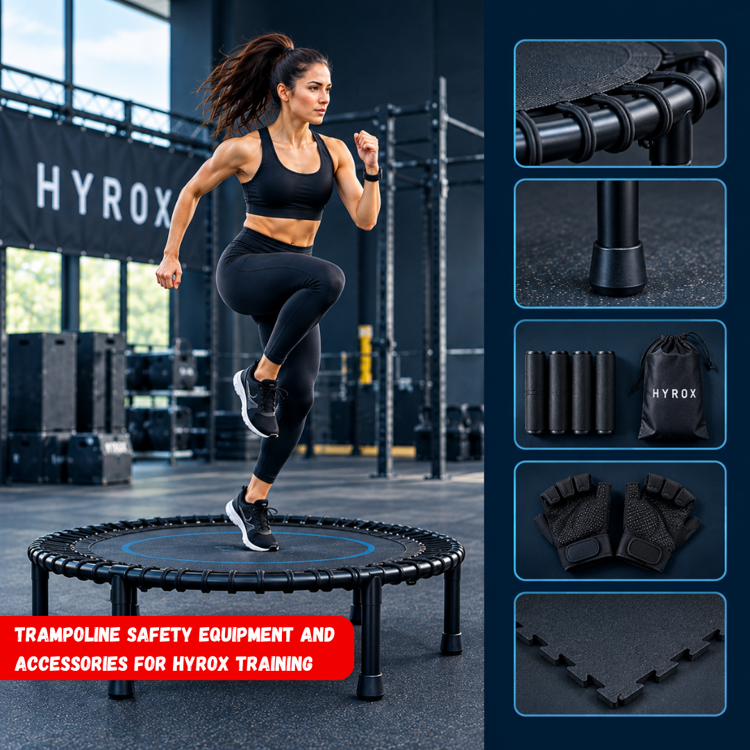 Trampoline Safety Equipment and Accessories for HYROX Training