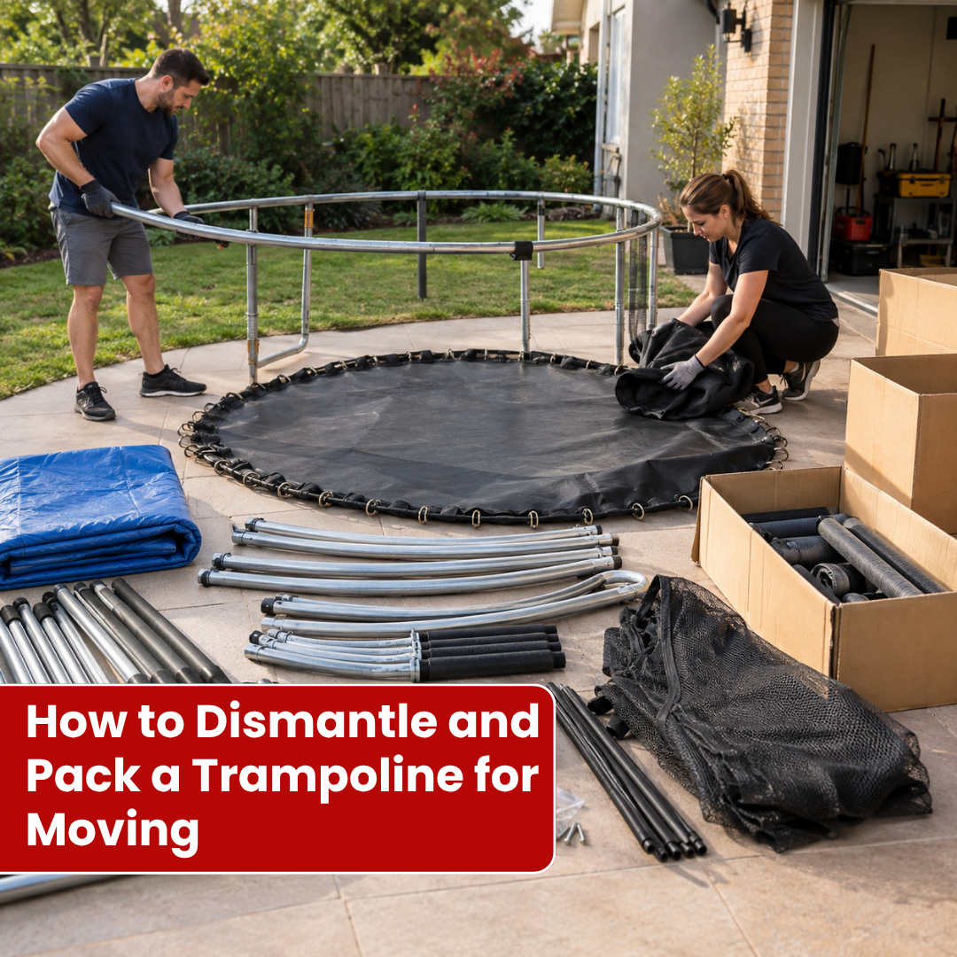 How to Dismantle and Pack a Trampoline for Moving