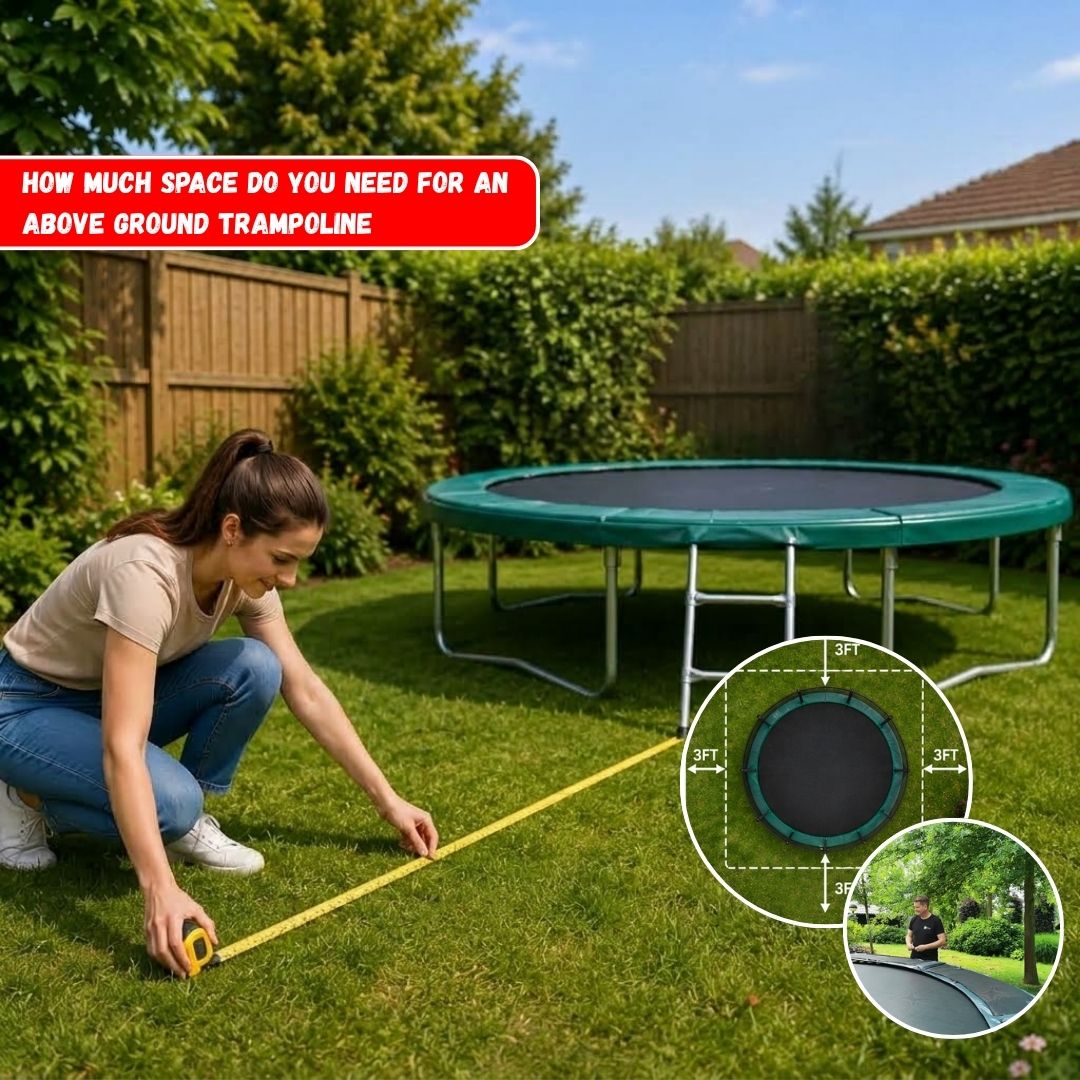 How Much Space Do You Really Need for an Above Ground Trampoline?
