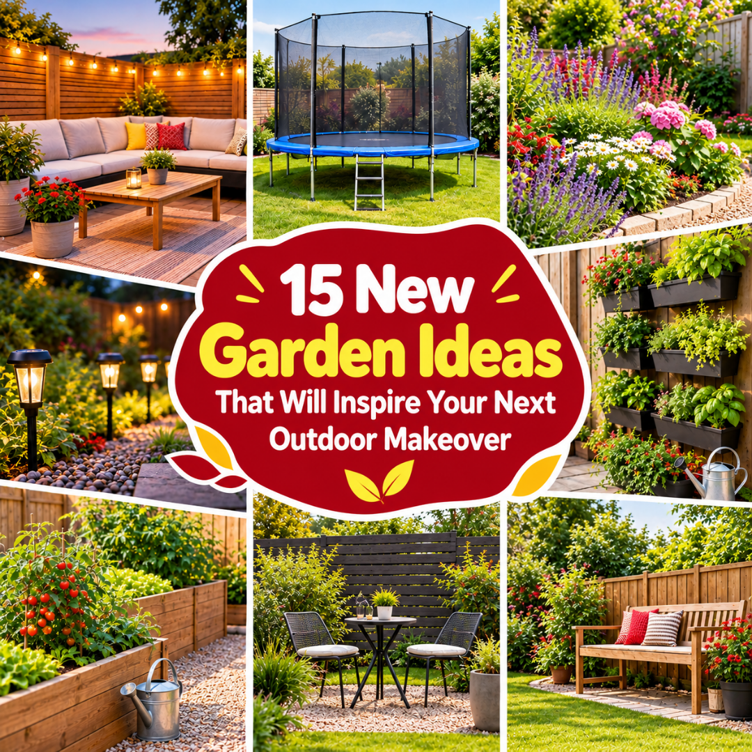 15 New Garden Ideas That Will Inspire Your Next Outdoor Makeover