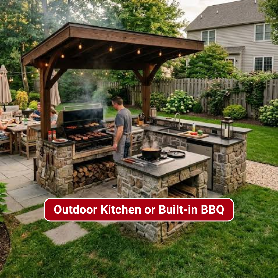 Outdoor Kitchen or Built-in BBQ