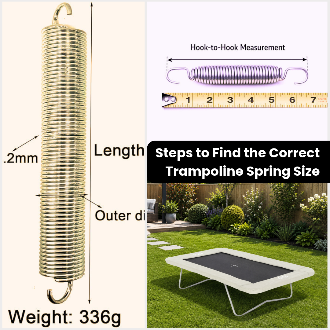Steps to Find the Correct Trampoline Spring Size