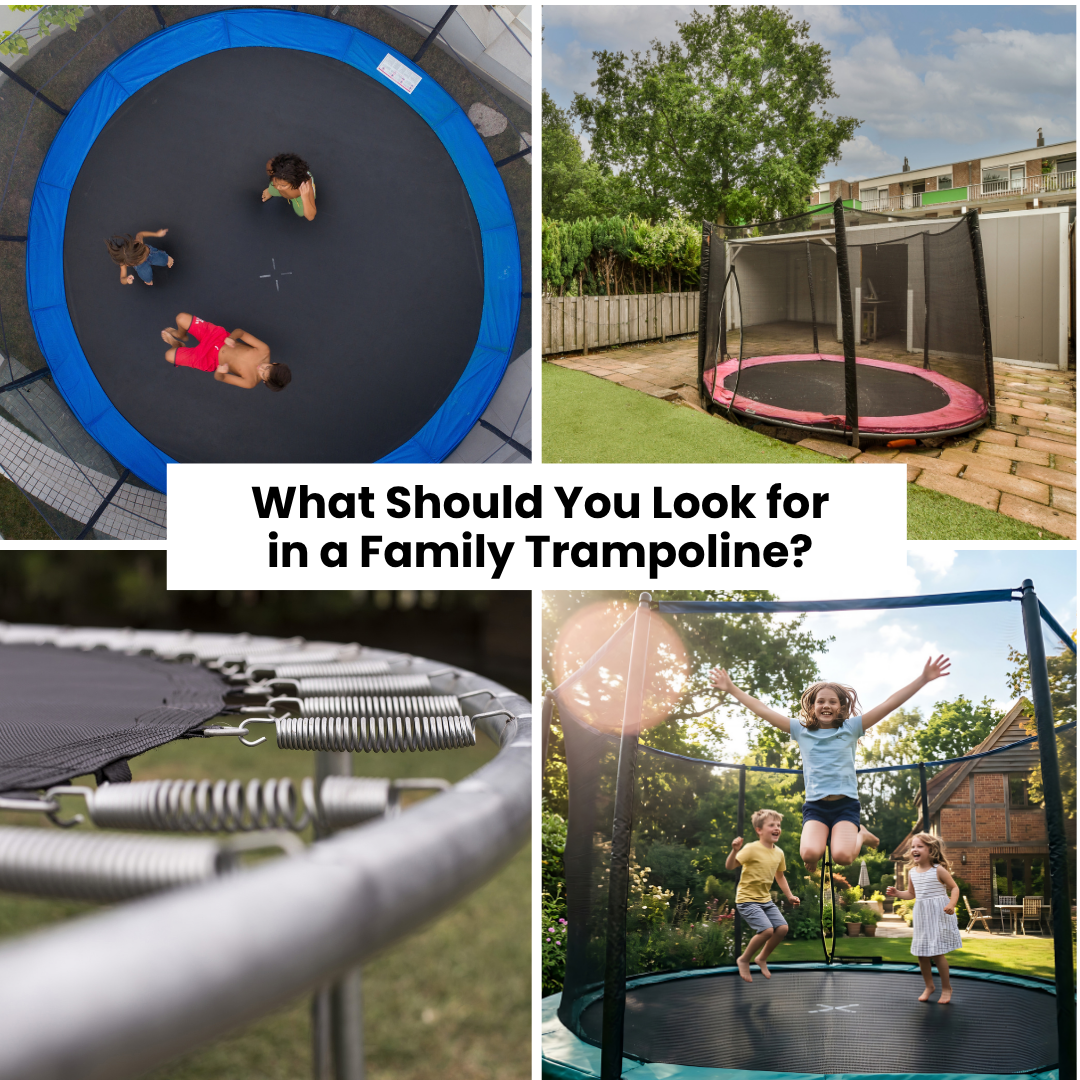 What Should You Look for in a Family Trampoline