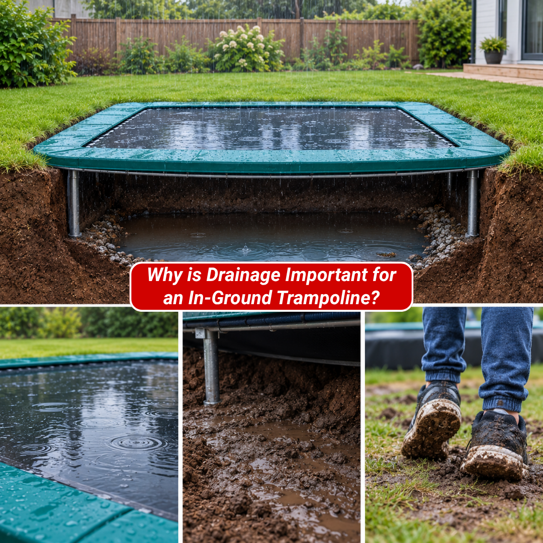 Why is Drainage Important for an In-Ground Trampoline