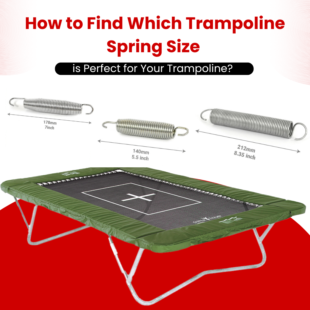 how to find the right trampoline spring size